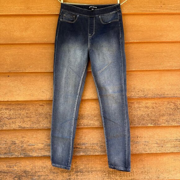 DKNY JEANS Denim - DKNY JEANS Elastic Waist Denim Legging Jeggins Dark Blue Size S